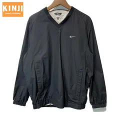 【中古】　NIKE　ウインドブレーカー　ナイロンジャンパー　アウター　ワンポイント　ブランドロゴ　刺しゅう　スウッシュ　NIKE GOLF　CLIMA-FIT　スポーツ　古着　/1301