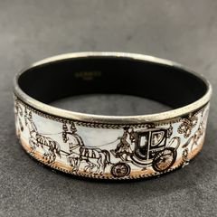 HERMES エルメス エマイユGM バングル - メルカリ