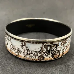 希少　HERMES　エルメス　エマイユGM　ブレスレット　七宝焼き　1681YSのサムネイル
