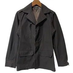 【中古】　A.P.C.　テーラードジャケット　アウター　無地　コットン　ポリエステル　チャック付き　古着　/1584のサムネイル