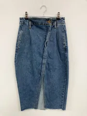 ZARA ザラ デニムスカート M ブルー