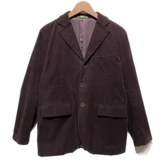 【中古】　Paul Smith　テーラードジャケット　コーデュロイジャケット　アウター　無地　シングルボタン　細畝　日本製　古着　/1587
