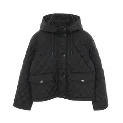 バーバリー BURBERRY 裏地ノバチェック フード付き ナイロン ジャケット レディース Used A