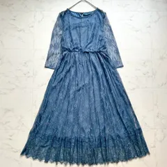 美品✨《アーバンリサーチ ラ・メゾン》総レース　ロングワンピース お呼ばれ♡結婚式に