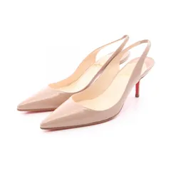 クリスチャンルブタン Christian Louboutin パンプス スリングバック パテントレザー ミュール レディース 未使用