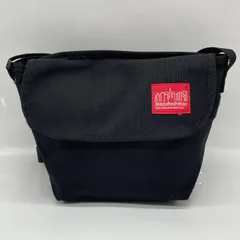 BN8496□マンハッタンポーテージ メッセンジャーバッグ ショルダーバッグ 小さめ ナイロン ブラック