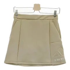サイズ：S ADIDAS GOLF アディダスゴルフ 2024年モデル ストレッチスカート インナー付  ベージュ系 [240101440319] ゴルフウェア レディース ストスト