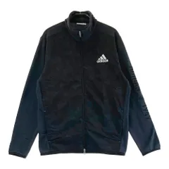 サイズ：L ADIDAS GOLF アディダスゴルフ N65981 裏起毛 ダブルジップジャケット  ブラック系 [240101443613] ゴルフウェア メンズ ストスト