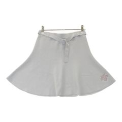 サイズ：S DESCENTE GOLF デサントゴルフ  フレア ニットスカート  グレー系 [240101502414] ゴルフウェア レディース ストスト サイズ：S DESCENTE GOLF デサントゴルフ フレア ニットスカート