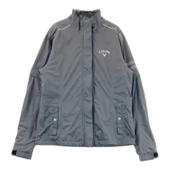 サイズ：M CALLAWAY キャロウェイ  レインジャケット  グレー系 [240101535611] ゴルフウェア レディース ストスト