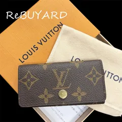 【超美品】LOUIS VUITTONルイヴィトン ミュルティクレ4 モノグラム　キーケース