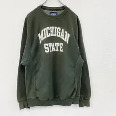 ～00s　STEVE&BARRY’S　スティーブ&バリーズ　リバースウィーブタイプ　スウェット/トレーナー　カーキ　　Mサイズ　古着