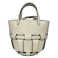 ORSETTO(オルセット) トートバッグ RETE 01-077-11 アイボリー レザー