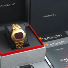 【稼働品】HAMILTON パルサー H524240 PSR 限定 付属品付き クオーツ メンズ #17005のサムネイル