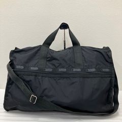 ☆美品☆ レスポートサック ボストンバッグ 大容量 2way ロゴタイプ 黒