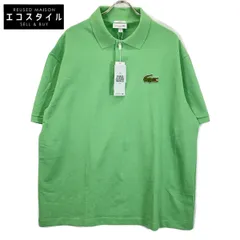 Lacoste ラコステ 若草 PH2751-10 L.12.12ﾙｰｽﾞﾌｨｯﾄ 半袖 ﾎﾟﾛｼｬﾂ XL