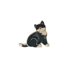 猫 ピンズ 動物 CAT ラペルピン バッジ ピンバッチ pins-24356