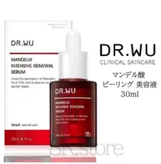 【ゆうパケットパフ】DR.WU ドクター・ウー  マンデル酸 ピーリング 角質ケア美容液 マンデリック インテンシブ 18%セラム 30mlのサムネイル