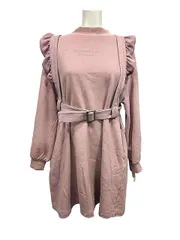 【中古】mezzo piano junior メゾピアノジュニア 子供服 女の子 ワンピース サイズM＿S13＿セルモアから出品＿s-0611-r13