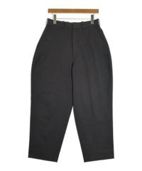 美品 日本製 N.HOOLYWOOD 38 ポリエステルパンツ モード ブラック 