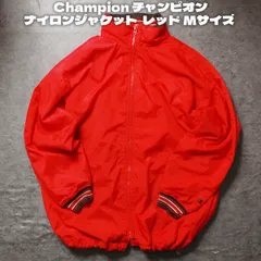 Champion チャンピオン ナイロンジャケット レッド Mサイズ