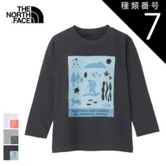 種類7：Z/120 ザ・ノース・フェイス トドラーロングスリーブ シレトコトコ ティー キッズ UVケア オーガニックコットン 北海道知床 キャラクターTシャツ THE NORTH FACE Toddler Shiretoko Toko Long Sleeve