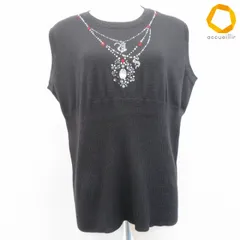 バレンザ スポーツ VALENZA SPORTS VALENZA ニット セーター トップス ラインストーン ラメ レディース [a852560]のサムネイル
