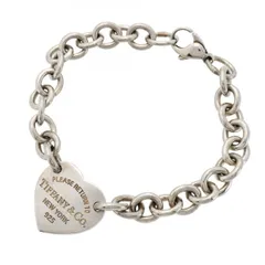 【6jdb0040-k】ティファニー ブレスレット リターントゥハート シルバー925【中古】レディース