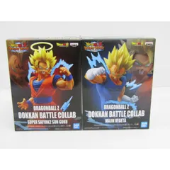 ドラゴンボールZ ドッカンバトル コラボ 超サイヤ人2 孫悟空 魔人ベジータ 2種セット フィギュア ≡WH6101