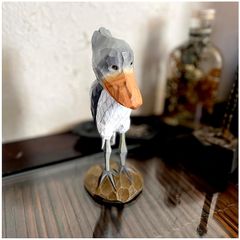 ハシビロコウ 置物 樹脂製 約20cm - メルカリ