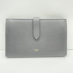 ✨Sランク✨ CELINE 長財布 ラージ ストラップウォレット カーフスキン