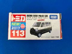 新品未開封】トミカ No.113 スズキ エブリィ パトロールカー - メルカリ