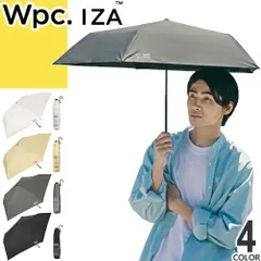 Wpc. iza 018 日傘 折りたたみ傘 傘 メンズ レディース 2026年春夏新作 晴雨兼用 完全遮光 UVカット100% 遮熱 撥水 防水 コンパクト 軽量 大きめ 黒 白 ブラック ホワイト グレー ベージュ ULTRA LIGHT ZA018