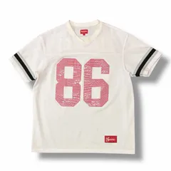 Supreme シュプリーム クロコ型押 フットボールシャツ 半袖 美品 M 白 2026年最新】supreme croc footballの人気アイテム - メルカリ
