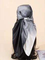 アクセサリー レディース スカーフ グラデーション スカーフ 1枚、おしゃれアイテム バンダナ、ヘアバンド、ヘッドバンド、おしゃれなルックに最適