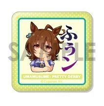 ウマ娘プリティーダービー アグネスタキオン すくえあくる 缶バッジ