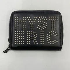 【中古】HYSTERIC GLAMOUR ロゴスタッズ ラウンドジップ ミニウォレット ブラック ヒステリックグラマー[24][240024555533]のサムネイル