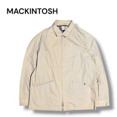 【スコットランド製】MACKINTOSH ダブルジップ　ハリントンジャケット Mackintoshマッキントッシュ Scotland製 ハリントンジャケット - メルカリ