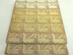 平和屋着物●上質な小紋　紬地　手描き　人物風景文　正絹　逸品　未使用　CABG0047yc 平和屋着物○上質な小紋 紬地 手描き 人物風景文 正絹 逸品 未使用