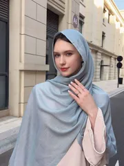 アクセサリー レディース スカーフ 1枚 新しいスタイリッシュなクラシックで多機能なソフトで肌触りの良いポリエステル竹柄タッセル付き長方形スカーフ/ヘッドスカーフ/ショール、デイリーウェア、ヒジャブに適しています