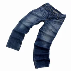 リーバイス デニムパンツ 00702-0015 702 メンズ W32 ストレート インディゴブルー ヒゲ 色落ち ジーンズ ジーパン ゴールデンサイズ