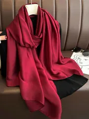 アクセサリー レディース スカーフ 1枚 女性用クリエイティブファッション パーソナライズ スタイリッシュ シルキーオンブレ ペイントショール スカーフ ドレス用