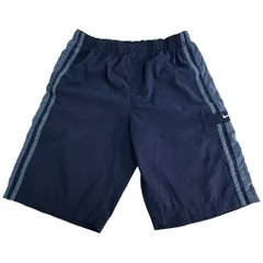00年代 NIKE ナイキ スイムショートパンツ スポーツ ネイビー(メンズ M)中古 古着 X8811