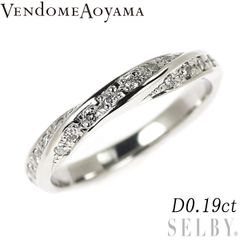 ヴァンドーム青山✨プラチナダイヤモンドリング7号⭐︎0.20ct - メルカリ