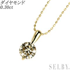 Flags♡K18 ダイヤモンド 0.3ct ネックレス Retro 030 - メルカリ