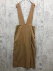 NATURAL BEAUTY BASIC ナチュラルビューティーベーシック ジャンパースカート ワンピース sizeS/ベージュ ■■ レディース