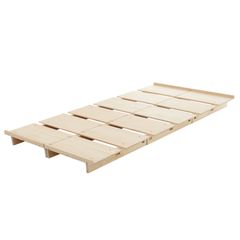 SD セミダブル ベッドフレーム ステージベッド ベッド下収納 ローベッド フロアベッド ロータイプ ヘッドレス ベットフレーム ヘッドボードなし すのこ