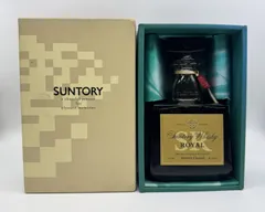 【東京都内限定配送】サントリー ローヤル SR 720ml 43％ ※未開封品ですが中のコルクが劣化しているのと蓋が動きますのサムネイル