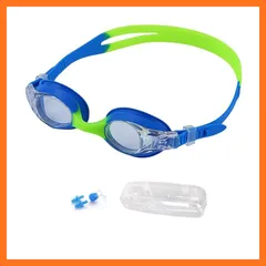 【新品】 [Lalapala] 水泳 ゴーグル 子供 スイムゴーグル スイミングゴーグル 3-14歳 水中メガネ 曇り止め UVカット 柔らか シリコン 耐働撃 軽量 クリア 調節ベルト 取り外し簡単 水漏れ防止 ノーズクリップ 耳栓 収納ケース付き 小学 1