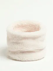 アクセサリー レディース スカーフ 1個 レディース ネックウォーマー スカーフ、ハイカラー ウィンター ゲイター(クリーム)、サーマルライニング ネックウォーマー、厚手&暖かい、無地 フワフワ コーラルフリース